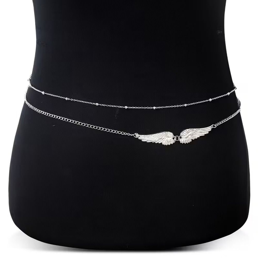 Body Jewels - Corrente de Cintura Elegante com Asas