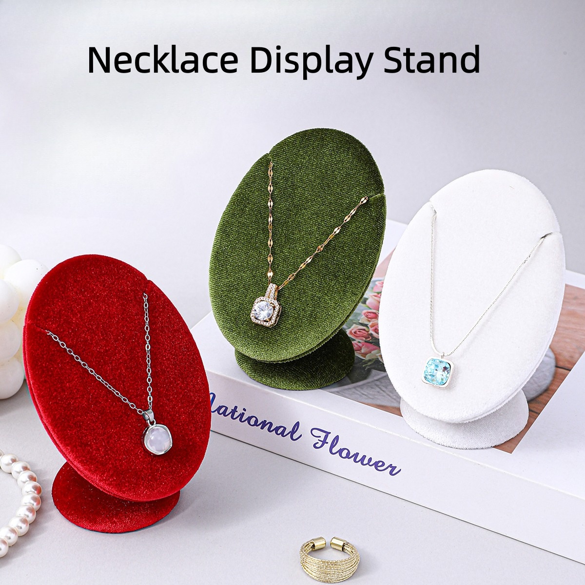 Body Jewelry Holder - Expositor de Colares de Veludo de