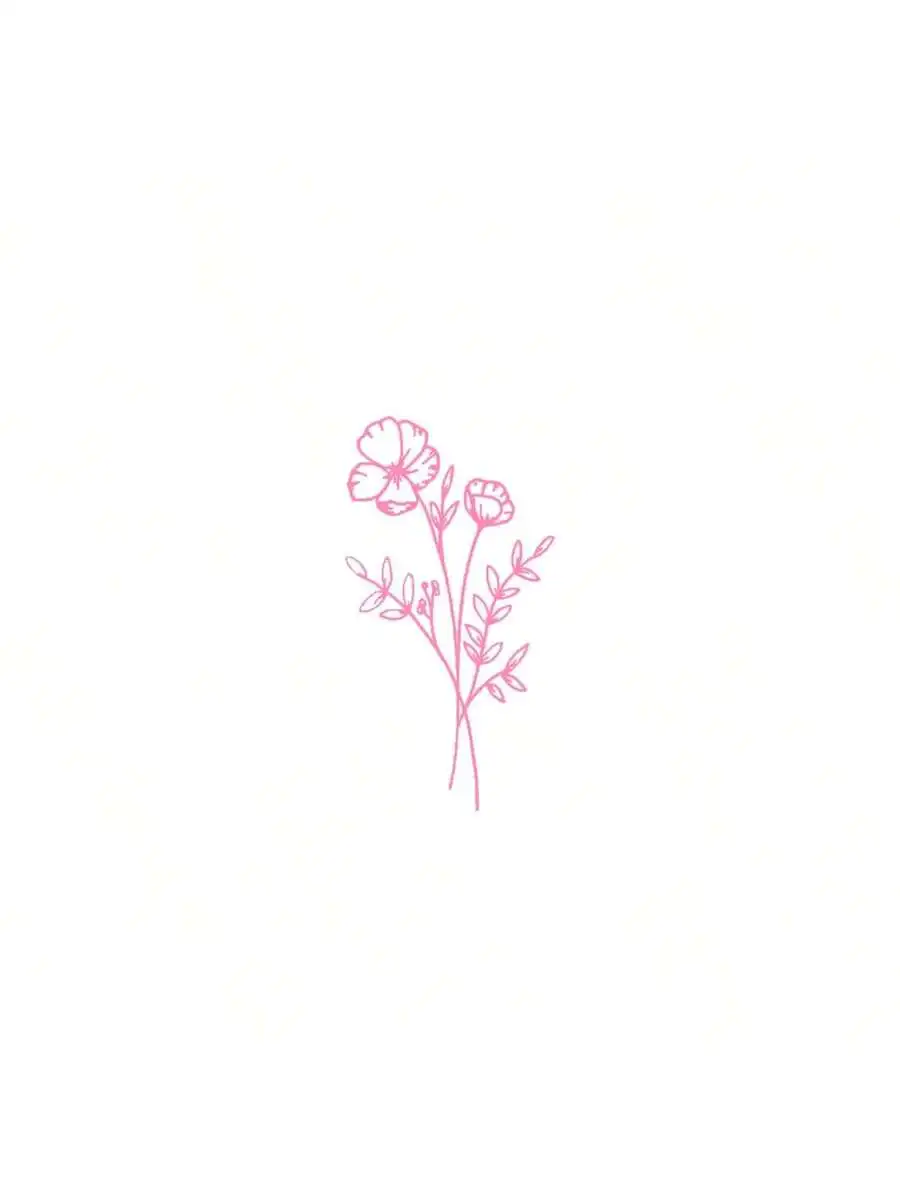 Body Jewelry Stickers - Adesivo de flor selvagem para carro,