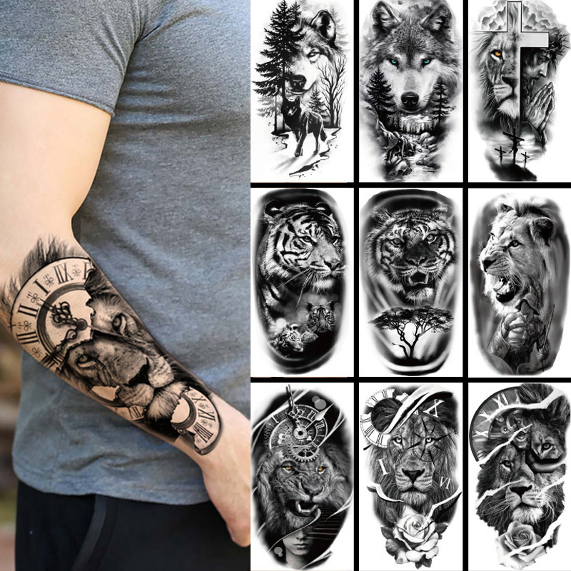 Body Jewelry Stickers - Etiqueta temporária impermeável do tatuagem, etiqueta