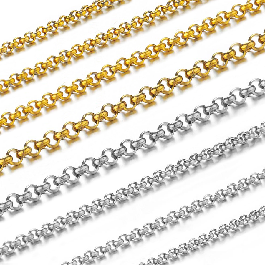 Body Jewels - Cadeia de Aço Inoxidável em Forma