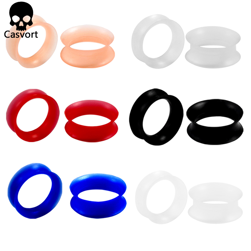 Body Jewelry Ear Plugs - Casvort 2 peças estilo simples para