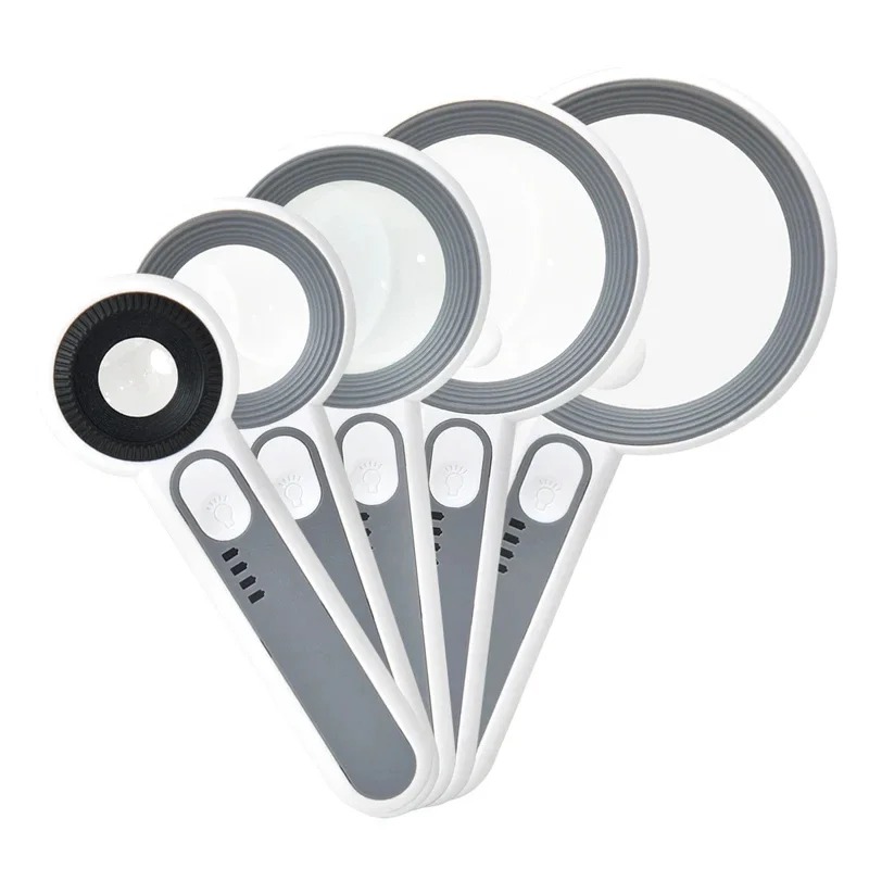 Body Jewelry Websites - Lupa Portátil Recarregável 12X com Luz