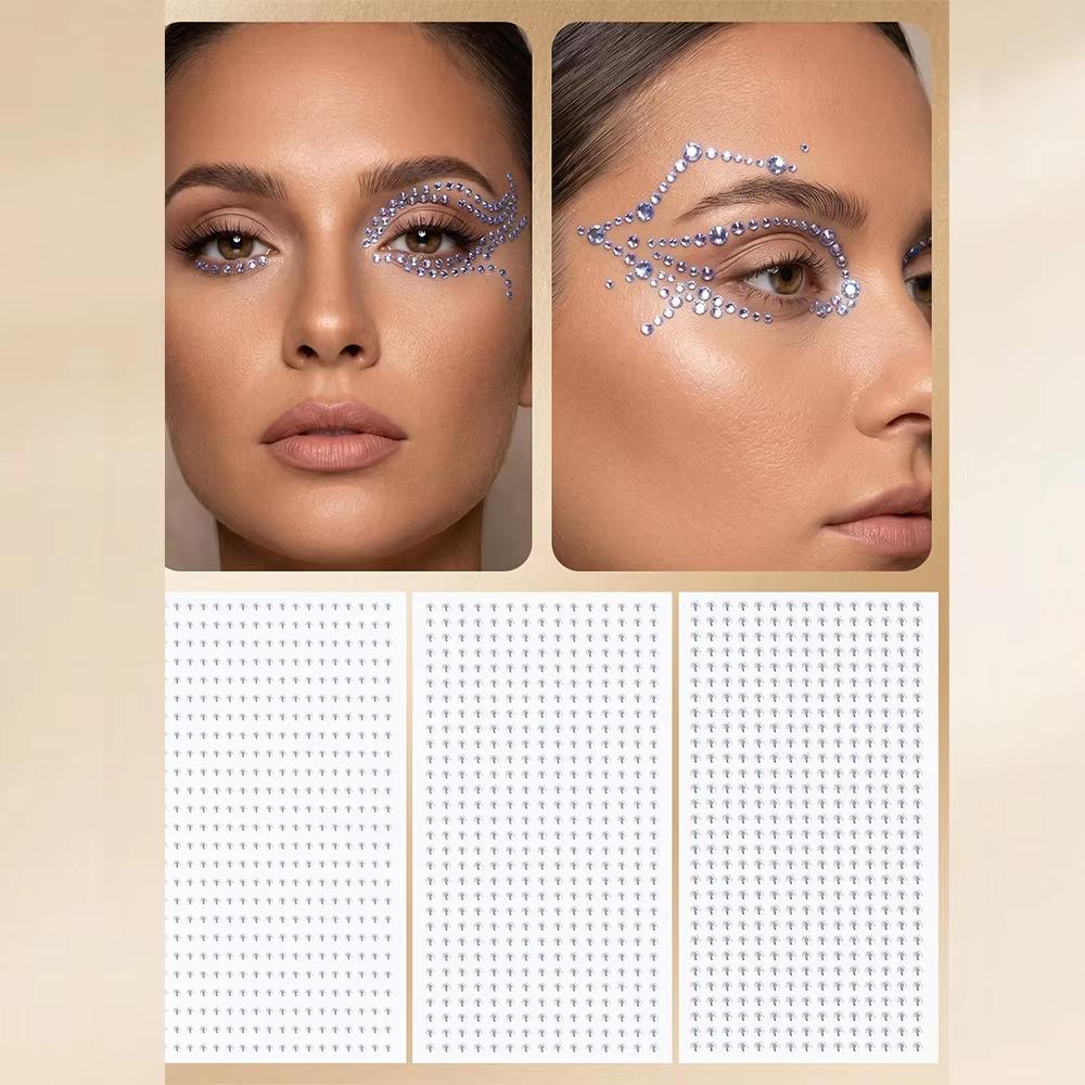 Body Jewelry Stickers - Anéis de Nariz Falsos, Joias Faciais,