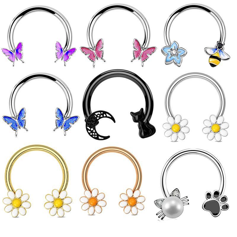 Body Jewelry Surgical Steel - Argola de Septo 16G, Joia para