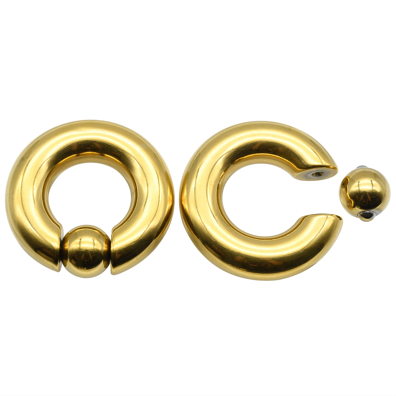 Body Jewelry Ear Gauges - 1 peça 00g-0g-12g medidores grandes de