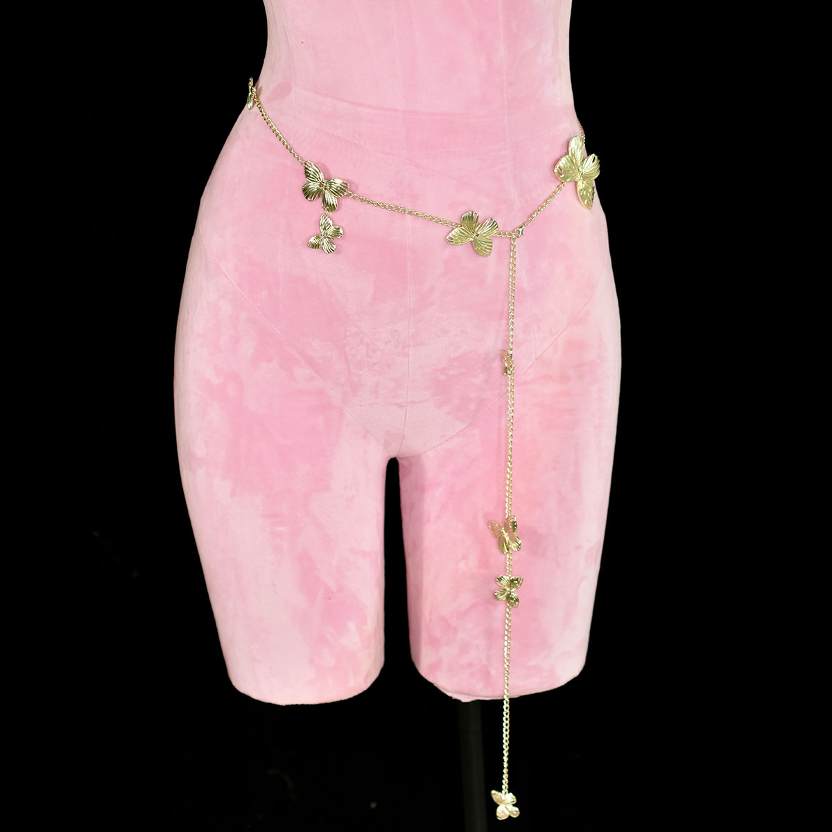 Body Jewelry Bulk - Corrente de cintura borboleta de metal