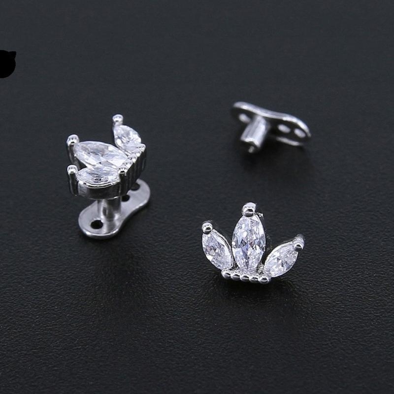 Ancoras dérmicas aço inoxidáve - Body Jewelry For Sensitive Skin avaliação e preço