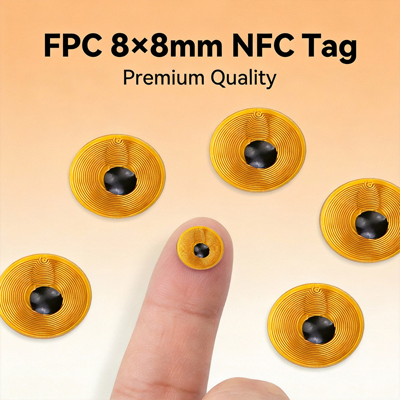 Etiqueta NFC Redonda FPC de 8m - Body Jewelry Websites avaliação e preço