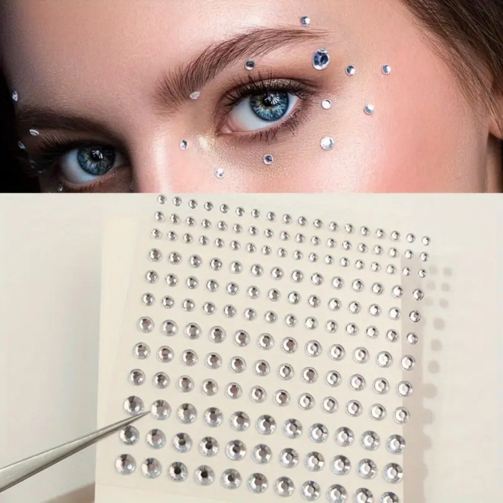 165 pçs adesivos de strass aut - Body Jewelry Stickers avaliação e preço