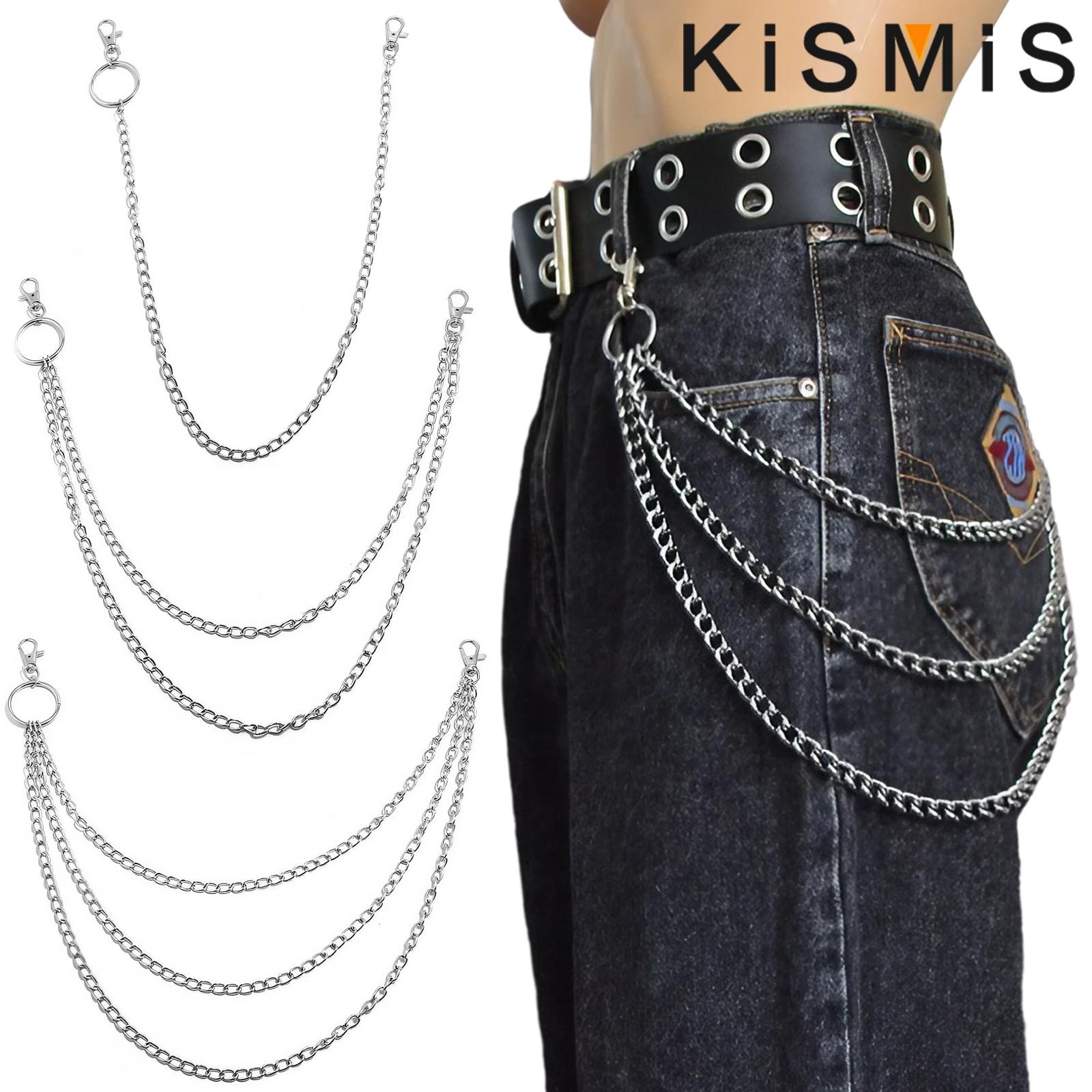 KISMIS 1PC Chaveiro Punk Stree - Body Jewelry Men avaliação e preço