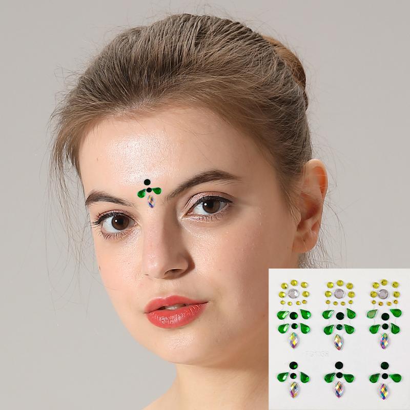 Adesivos de Strass 3D para Olh - Body Jewelry Stickers avaliação e preço