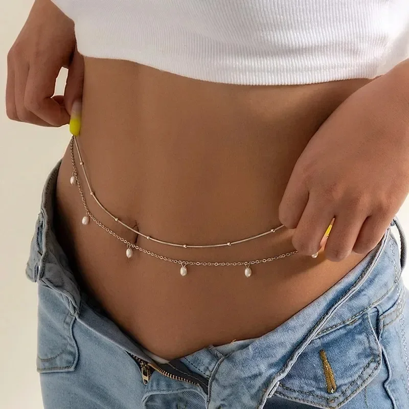 Novo charme sexy dupla camada  - Body Jewelry By The Chain Gang avaliação e preço