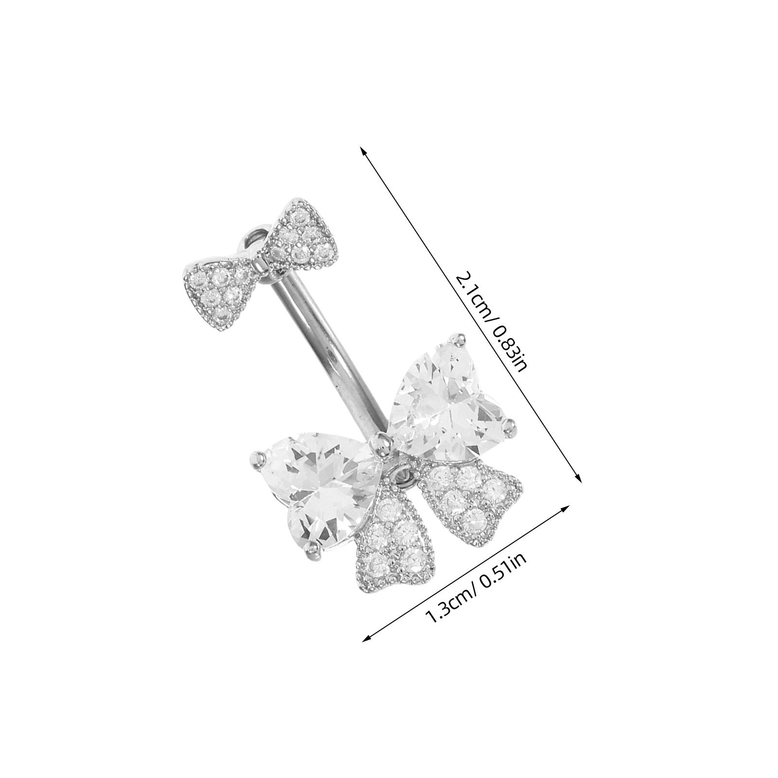 Anéis de Umbigo Femininos em A - Body Jewelry For Sensitive Skin avaliação e preço