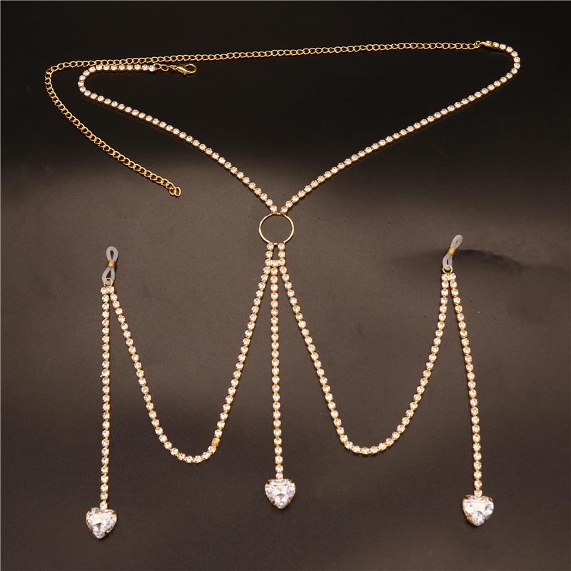 2023 nova moda branco coração  - Body Jewelry By The Chain Gang avaliação e preço