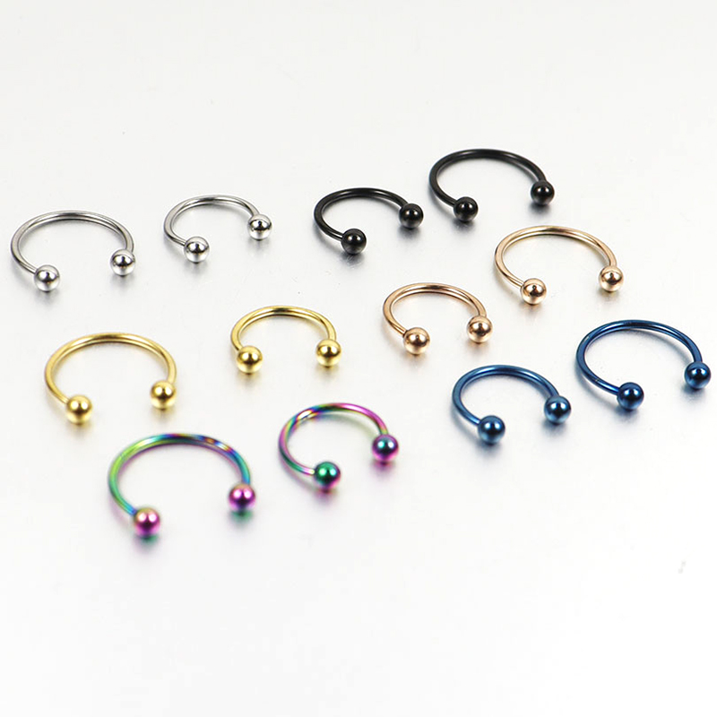 Bola de Orelha Ferradura, Anel - Body Jewelry Ear Plugs avaliação e preço