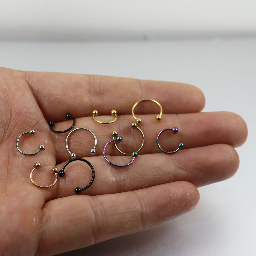 Bola de Orelha Ferradura, Anel - Body Jewelry Ear Plugs avaliação e preço