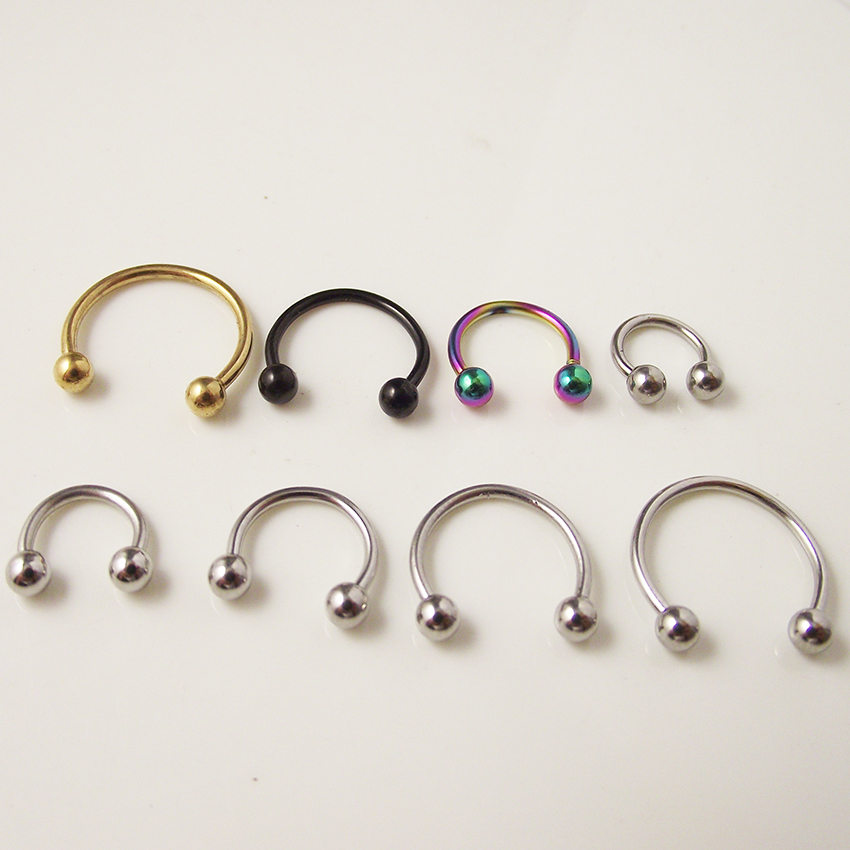 Bola de Orelha Ferradura, Anel - Body Jewelry Ear Plugs avaliação e preço