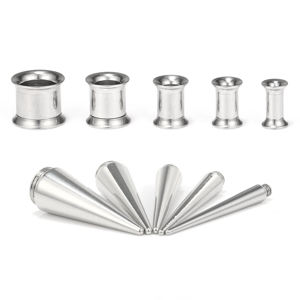 Aço inoxidável Screw-Fit Inter - Body Jewelry Ear Gauges avaliação e preço
