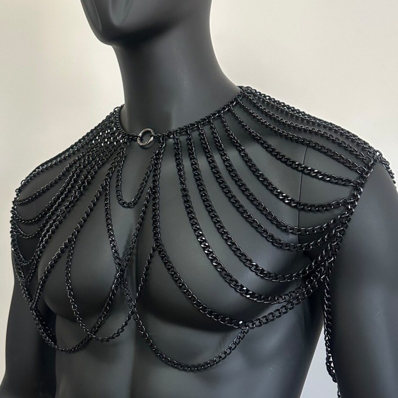 Corrente Corporal Masculina de - Body Jewelry Men avaliação e preço