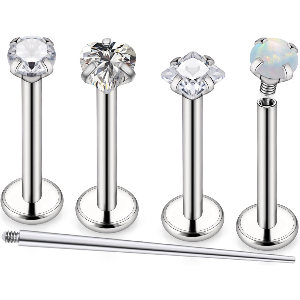 Anéis de nariz de aço inoxidáv - Body Jewelry For Sensitive Skin avaliação e preço