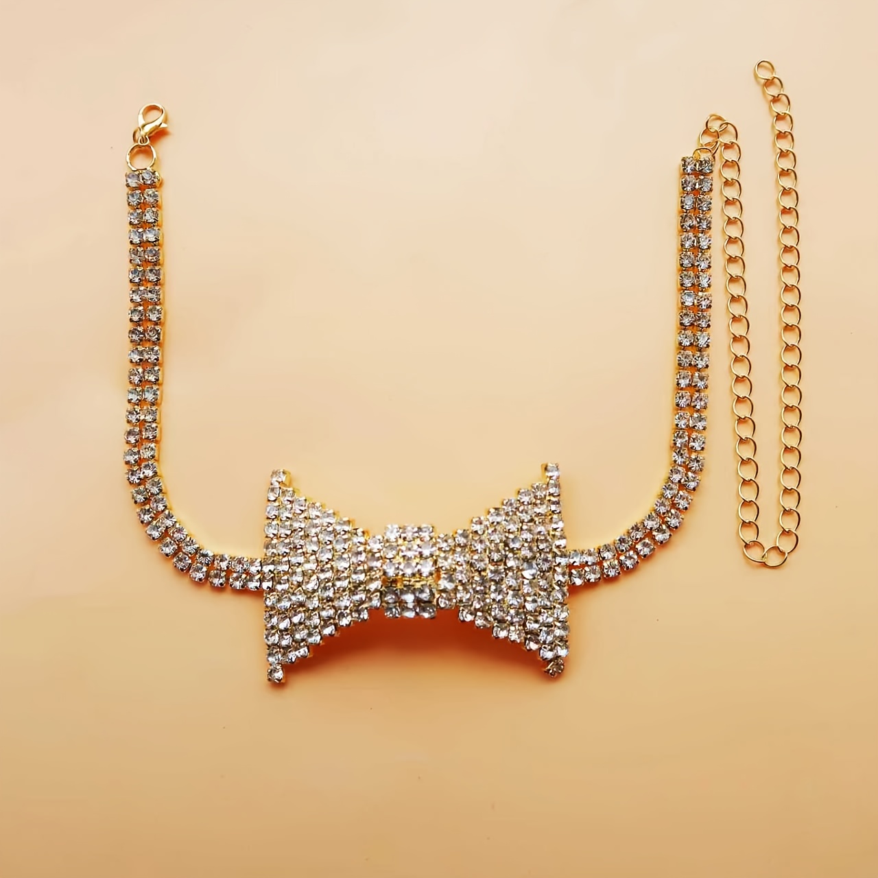 Requintado elegante strass arc - Body Jewelry Rhinestone avaliação e preço