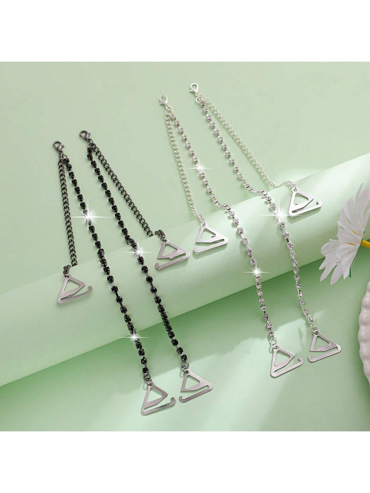 Alças de sutiã de strass ajust - Body Jewelry Rhinestone avaliação e preço
