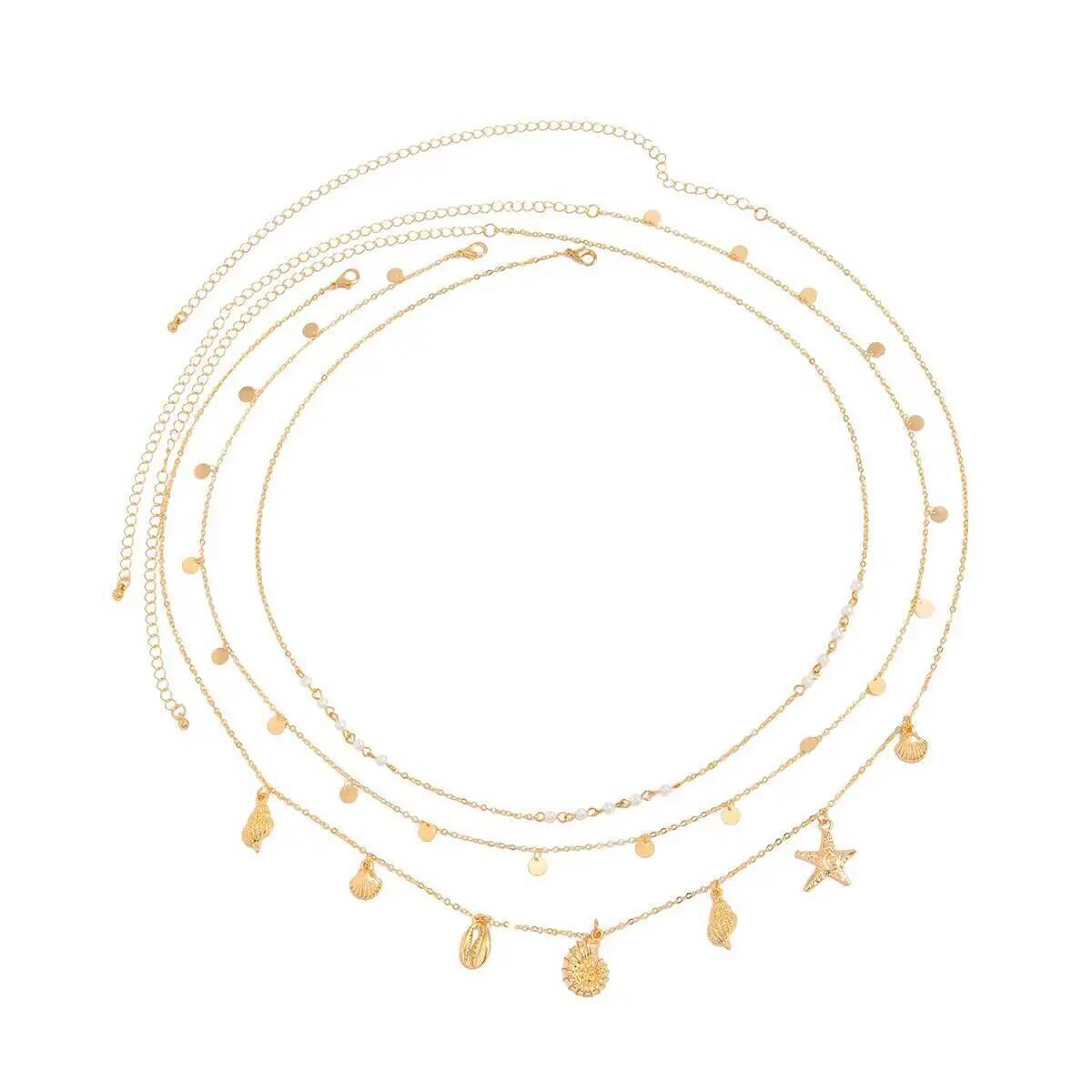 z 3 pçs/set boho estrela do ma - Body Jewelry By The Chain Gang avaliação e preço