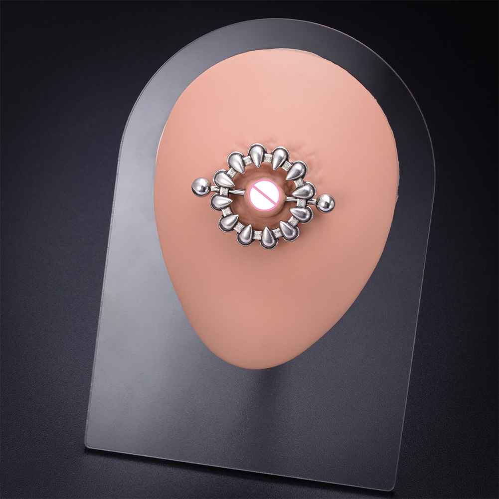 1pc silicone boca humana nariz - Body Jewelry Holder avaliação e preço