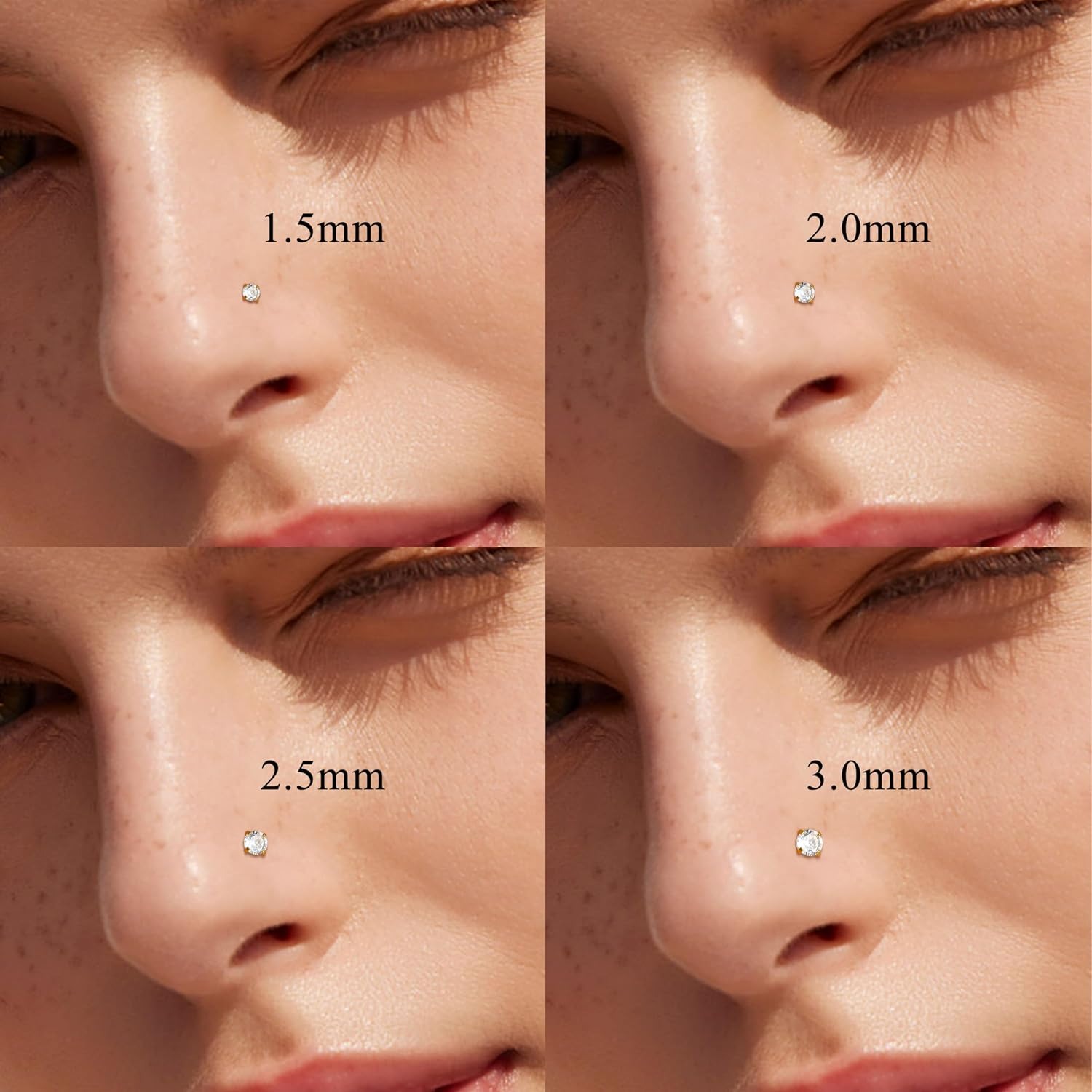 ORAZIO 8 Peças 18G 20G Piercin - Body Jewelry For Sensitive Skin avaliação e preço