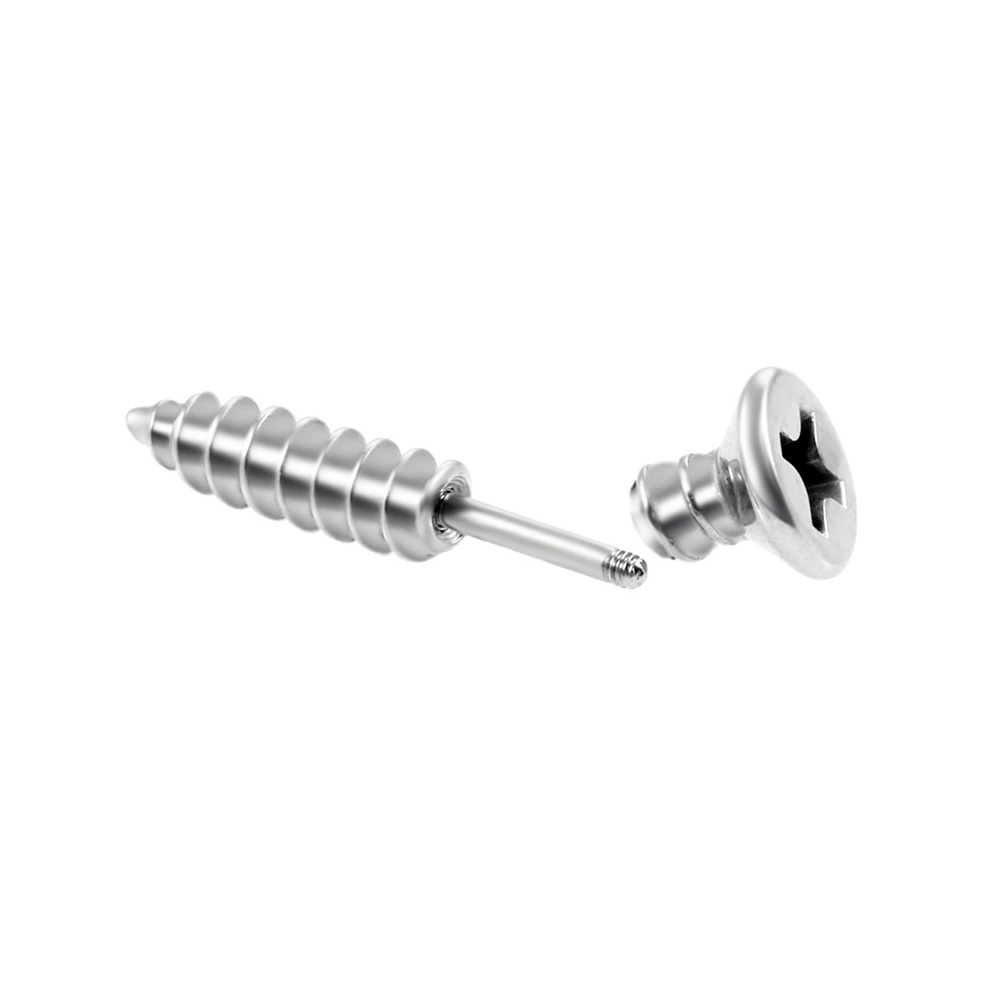 2 pçs de aço cirúrgico pico tr - Body Jewelry Surgical Steel avaliação e preço