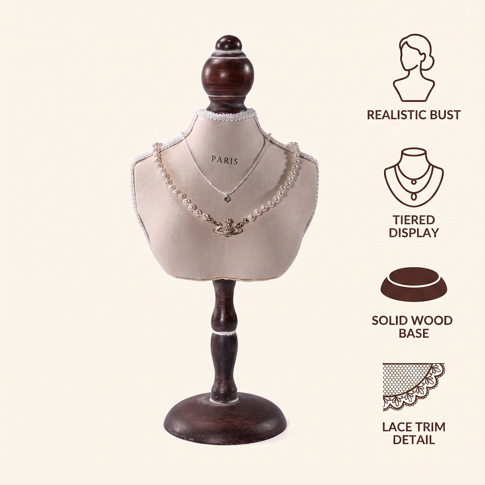 Expositor de Colares Vintage e - Body Jewelry Holder avaliação e preço
