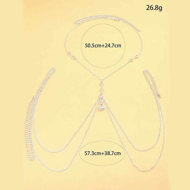 Corrente de Corpo Feminina em  - Body Jewelry By The Chain Gang avaliação e preço