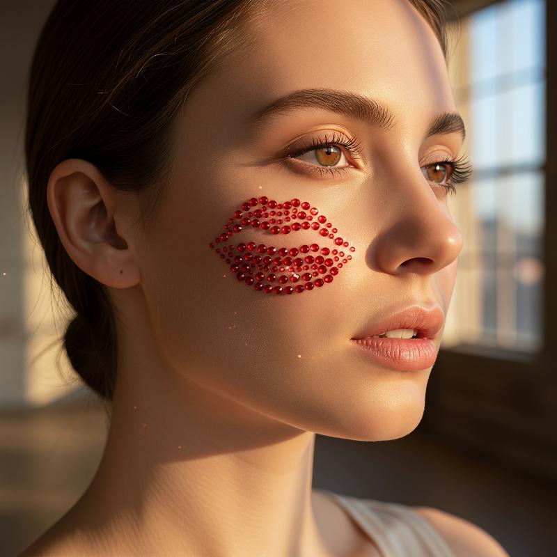 Adesivo de Strass Realista em  - Body Jewelry Stickers avaliação e preço