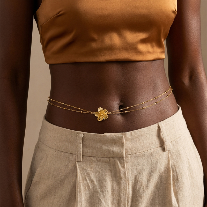 Correntes de Cintura Duplas Si - Body Jewelry By The Chain Gang avaliação e preço