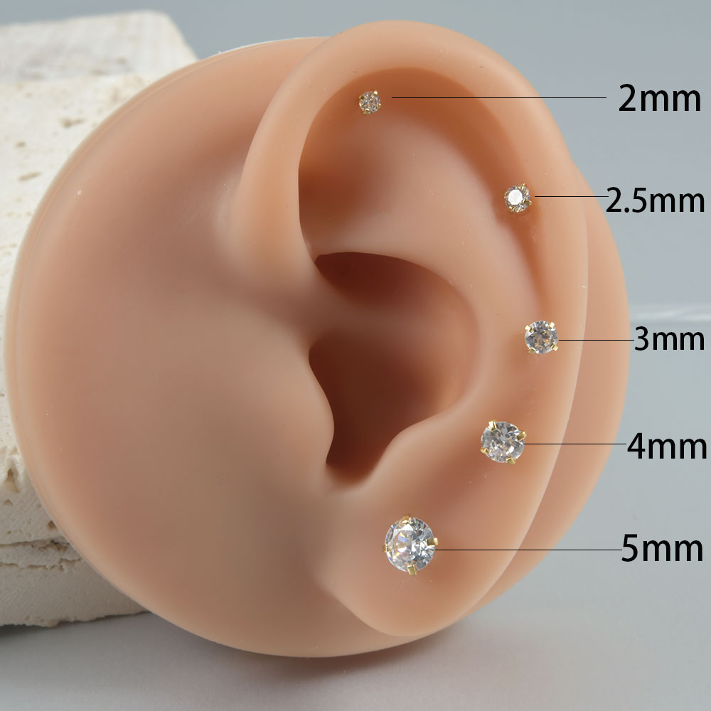 1 par de aço cirúrgico captura - Body Jewelry Surgical Steel avaliação e preço