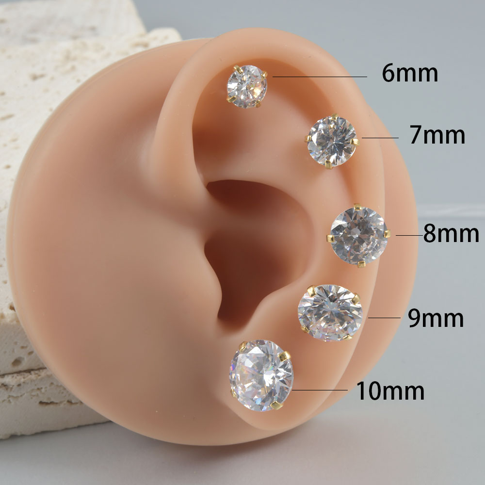 1 par de aço cirúrgico captura - Body Jewelry Surgical Steel avaliação e preço