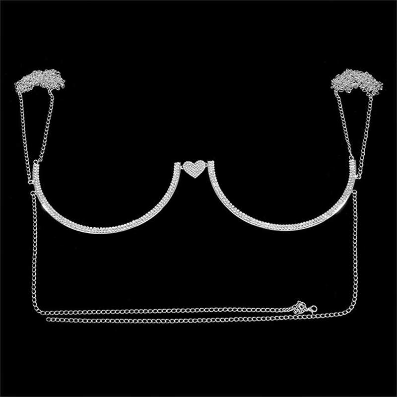 Stonefans-Coração Strass Supor - Body Jewelry By The Chain Gang avaliação e preço