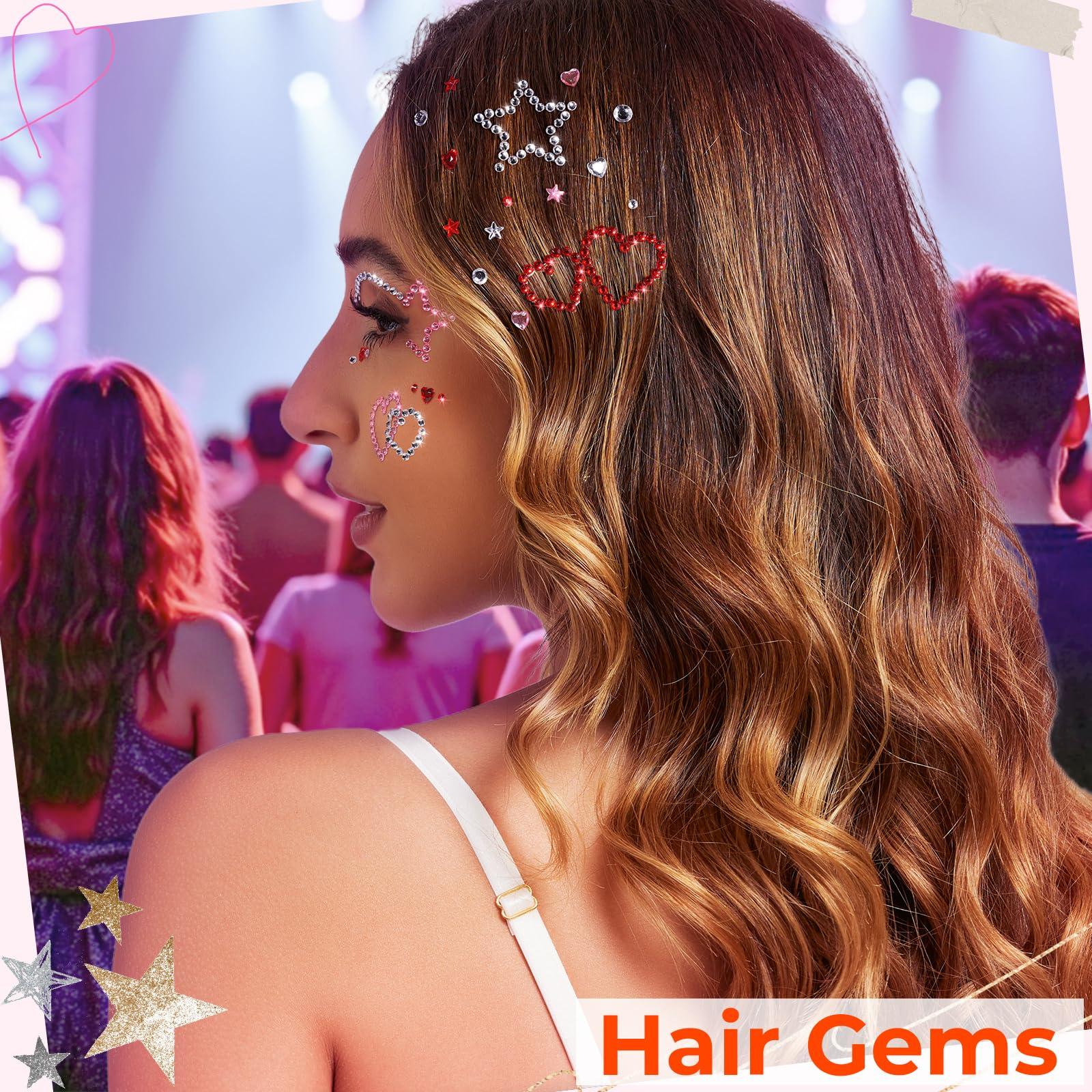 Gemas Faciais, Strass para o R - Body Jewelry Stickers avaliação e preço