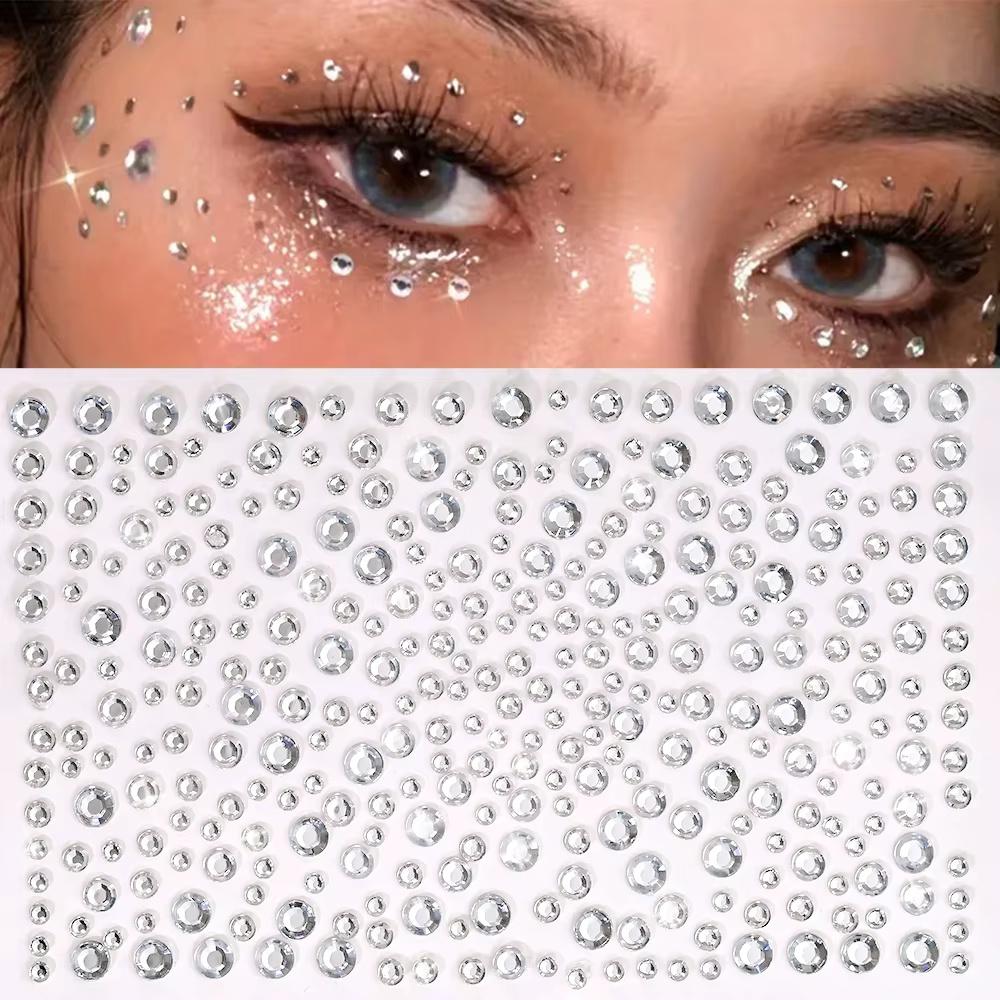 Gemas Faciais, Strass para o R - Body Jewelry Stickers avaliação e preço