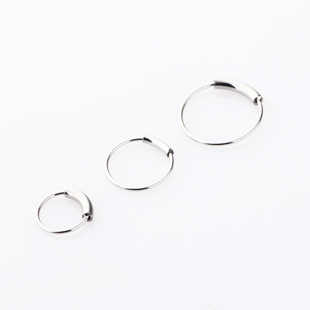 3 peças/lote Argolas Contínuas - Body Jewelry Surgical Steel avaliação e preço