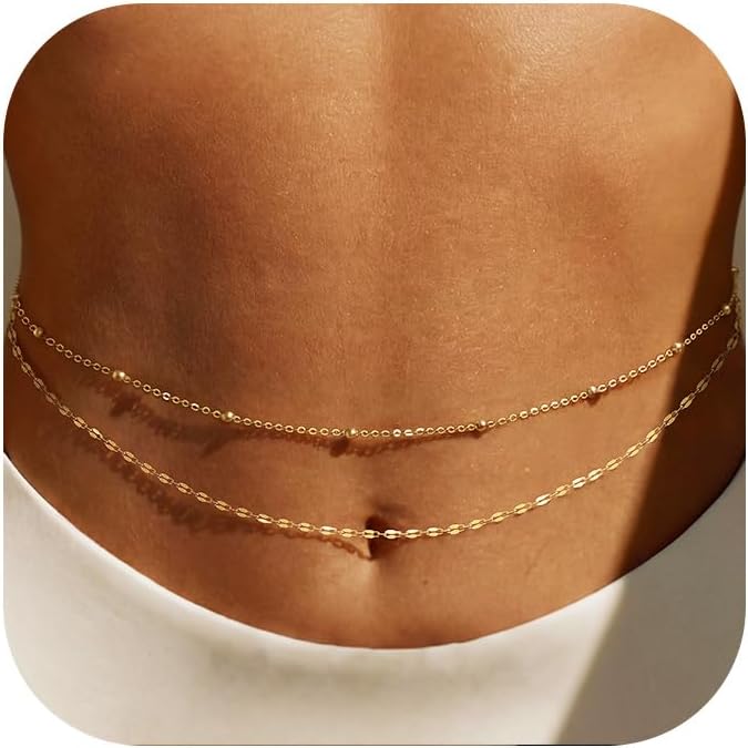 Cinto de Corrente Dourada 14K  - Body Jewelry By The Chain Gang avaliação e preço